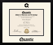 Quantic diploma frame - Icon in Gotham