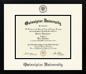 Quinnipiac University diploma frame - Icon in Gotham