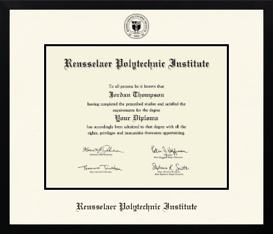 Rensselaer Polytechnic Institute diploma frame - Icon in Gotham