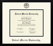 Robert Morris University in Pennsylvania diploma frame - Icon in Gotham