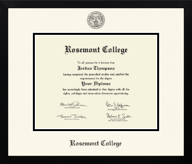 Rosemont College diploma frame - Icon in Gotham