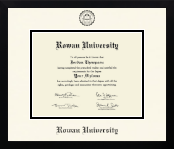 Rowan University diploma frame - Icon in Gotham