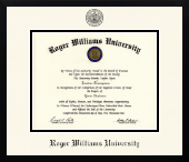 Roger Williams diploma frame - Icon in Gotham