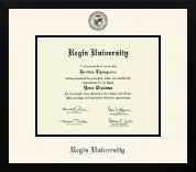 Regis University diploma frame - Icon in Gotham