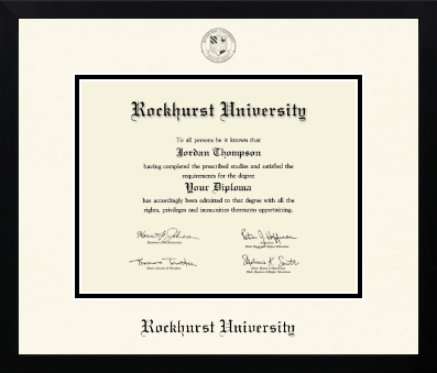 Rockhurst University diploma frame - Icon in Gotham