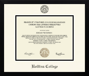 Rollins College diploma frame - Icon in Gotham