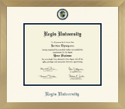 Regis University diploma frame - Icon in Chardonnay