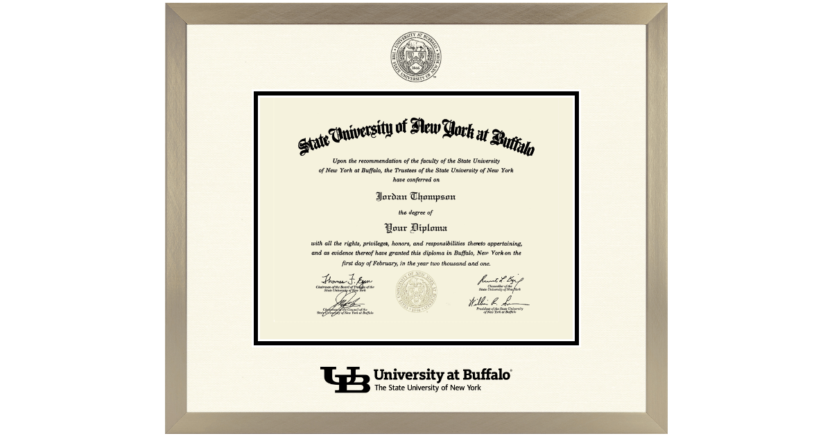 University At Buffalo (UB) Diploma Frames Church Hill Classics