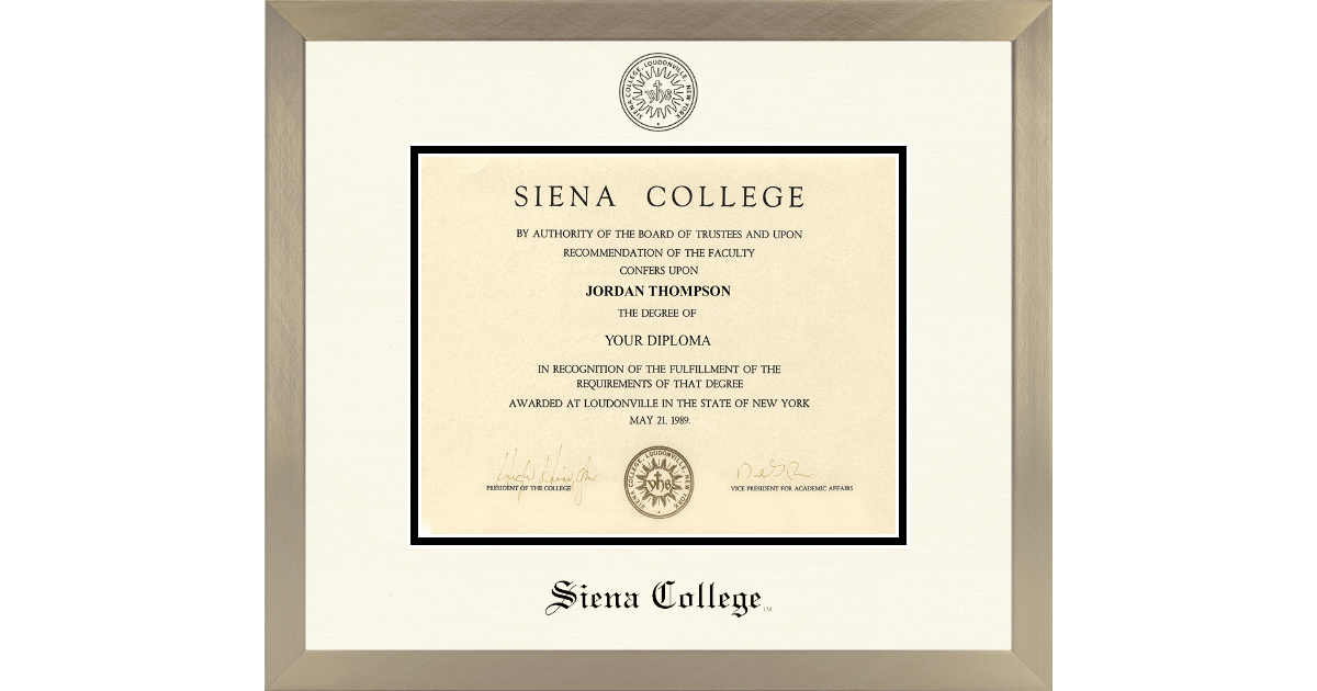 Icon in Light Champagne Siena College Item 21587390550 from Siena