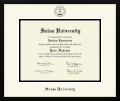 Salus University diploma frame - Icon in Gotham