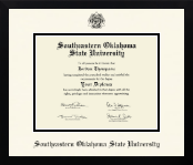 Southeastern Oklahoma State University diploma frame - Icon in Gotham