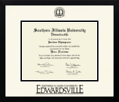 Southern Illinois University at Edwardsville diploma frame - Icon in Gotham