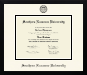 Southern Nazarene University diploma frame - Icon in Gotham