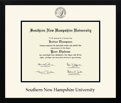 Southern New Hampshire University diploma frame - Icon in Gotham