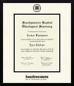 Southwestern Baptist Theological Seminary diploma frame - Icon in Gotham