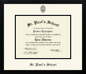 St. Paul's School diploma frame - Icon in Gotham