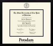 State University of New York at Potsdam diploma frame - Icon in Gotham