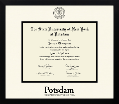 State University of New York at Potsdam diploma frame - Icon in Gotham