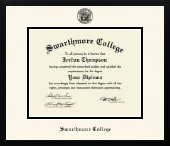 Swarthmore College diploma frame - Icon in Gotham