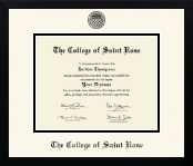 The College of Saint Rose diploma frame - Icon in Gotham