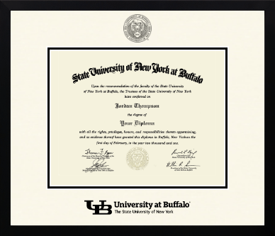 University at Buffalo diploma frame - Icon in Gotham
