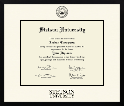 Stetson University diploma frame - Icon in Gotham