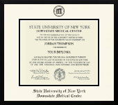 SUNY Downstate Medical Center diploma frame - Icon in Gotham