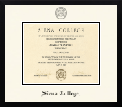 Siena College diploma frame - Icon in Gotham