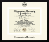 Shippensburg University diploma frame - Icon in Gotham