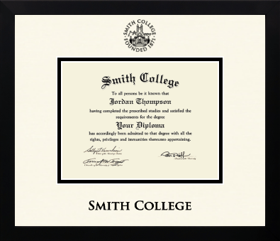 Smith College diploma frame - Icon in Gotham