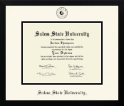 Salem State University diploma frame - Icon in Gotham