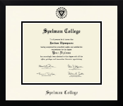 Spelman College diploma frame - Icon in Gotham