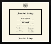 Stonehill College diploma frame - Icon in Gotham
