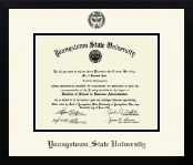 Youngstown State University diploma frame - Icon in Gotham