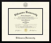 Villanova University diploma frame - Icon in Gotham
