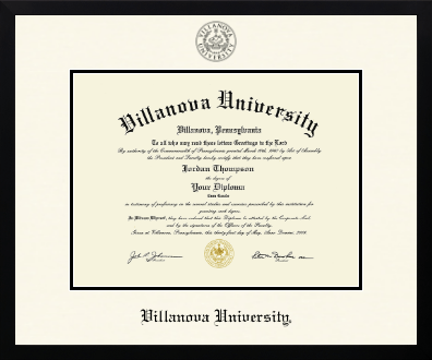 Villanova University diploma frame - Icon in Gotham