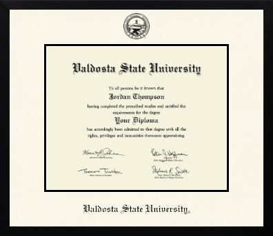 Valdosta State University diploma frame - Icon in Gotham