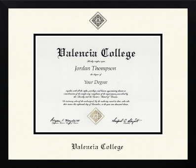 Valencia College diploma frame - Icon in Gotham