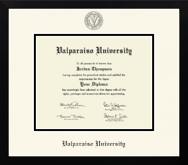 Valparaiso University diploma frame - Icon in Gotham