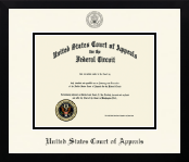 The United States Court of Appeals diploma frame - Icon in Gotham