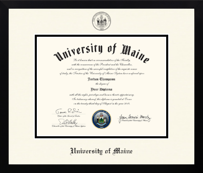 The University of Maine Orono diploma frame - Icon in Gotham