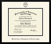 The University of Tennessee Chattanooga diploma frame - Icon in Gotham