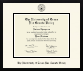 The University of Texas Rio Grande Valley diploma frame - Icon in Gotham