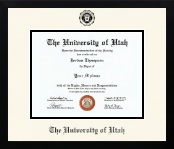 The University of Utah diploma frame - Icon in Gotham