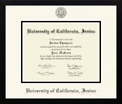 University of California Irvine diploma frame - Icon in Gotham