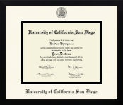 University of California San Diego diploma frame - Icon in Gotham