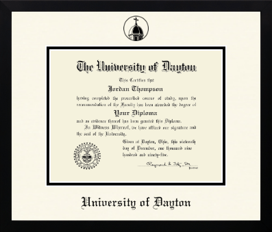 University of Dayton diploma frame - Icon in Gotham