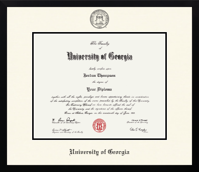 University of Georgia diploma frame - Icon in Gotham
