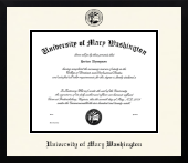 University of Mary Washington diploma frame - Icon in Gotham