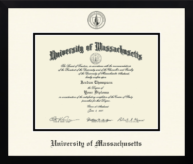 University of Massachusetts Amherst diploma frame - Icon in Gotham